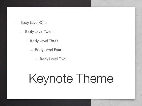 Bilateral Keynote Template, 슬라이드 11, 05303, 프레젠테이션 템플릿 — PoweredTemplate.com
