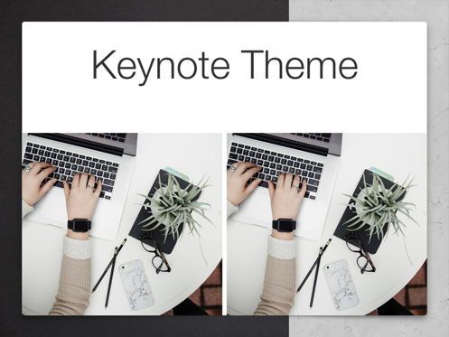 Bilateral Keynote Template, Diapositive 16, 05303, Modèles de présentations — PoweredTemplate.com
