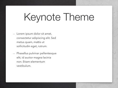 Bilateral Keynote Template, Diapositive 32, 05303, Modèles de présentations — PoweredTemplate.com