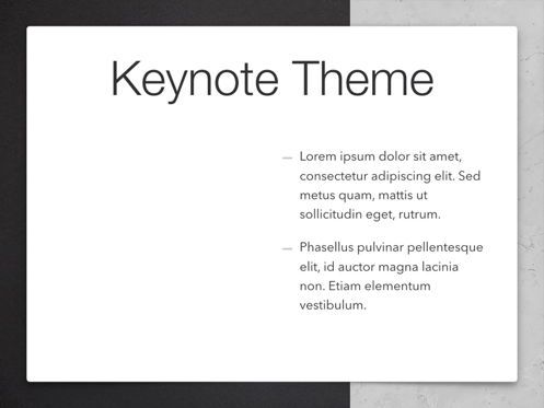 Bilateral Keynote Template, Diapositive 33, 05303, Modèles de présentations — PoweredTemplate.com