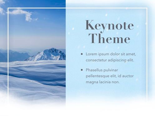 Blizzard Keynote Template, Diapositive 18, 05304, Modèles de présentations — PoweredTemplate.com