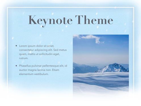 Blizzard Keynote Template, Slide 30, 05304, Presentation Templates — PoweredTemplate.com