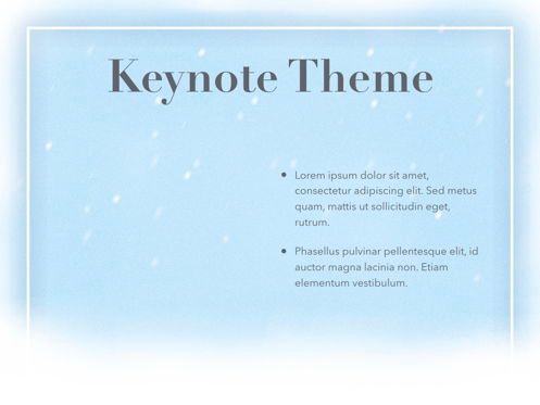 Blizzard Keynote Template, Slide 33, 05304, Presentation Templates — PoweredTemplate.com