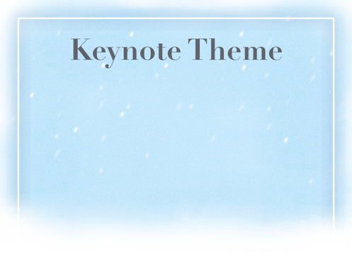 Blizzard Keynote Template, Slide 9, 05304, Presentation Templates — PoweredTemplate.com