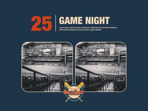 Game Night Powerpoint Presentation Template, Dia 2, 05311, Presentatie Templates — PoweredTemplate.com