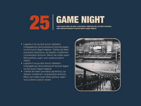 Game Night Powerpoint Presentation Template, Deslizar 8, 05311, Modelos de Apresentação — PoweredTemplate.com