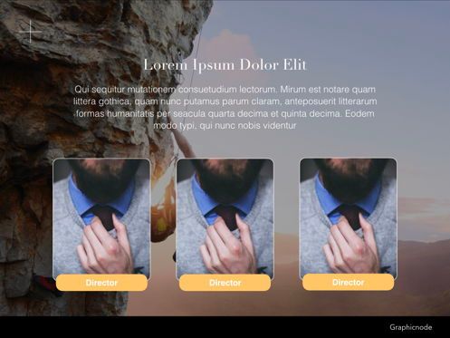 Inclined Powerpoint Presentation Template, Slide 20, 05313, Templat Presentasi — PoweredTemplate.com