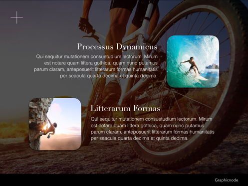 Inclined Powerpoint Presentation Template, Slide 5, 05313, Templat Presentasi — PoweredTemplate.com