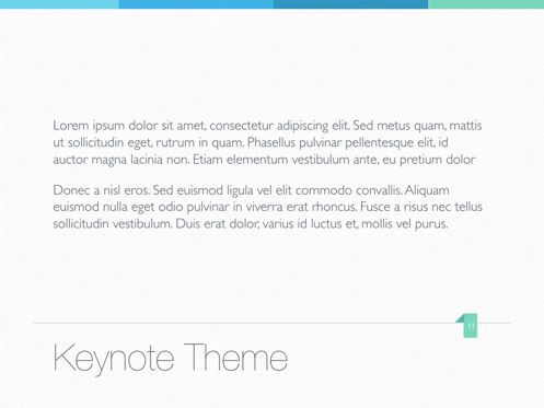 Business Casual Keynote Template, Diapositive 12, 05345, Modèles de présentations — PoweredTemplate.com
