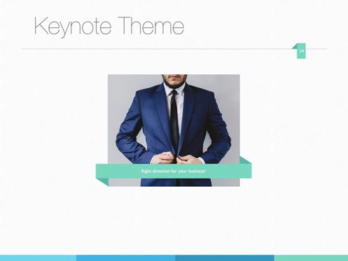 Business Casual Keynote Template, Slide 15, 05345, Presentation Templates — PoweredTemplate.com