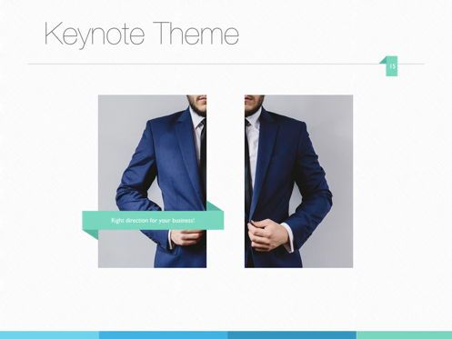 Business Casual Keynote Template, Diapositive 16, 05345, Modèles de présentations — PoweredTemplate.com