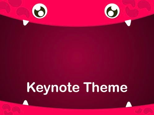 Critter Keynote Template, Slide 11, 05348, Presentation Templates — PoweredTemplate.com