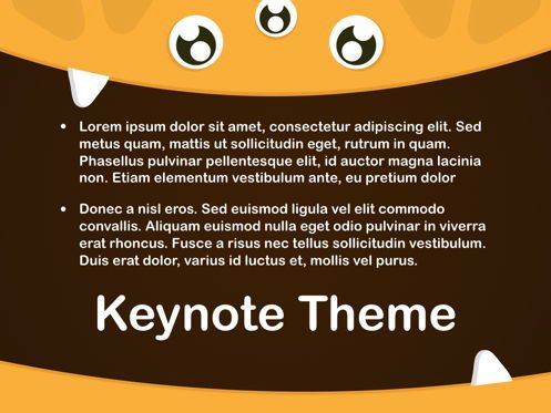 Critter Keynote Template, Diapositive 12, 05348, Modèles de présentations — PoweredTemplate.com