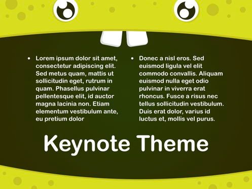 Critter Keynote Template, Slide 13, 05348, Presentation Templates — PoweredTemplate.com