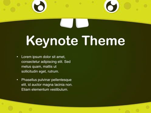 Critter Keynote Template, Slide 32, 05348, Templat Presentasi — PoweredTemplate.com