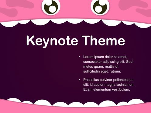 Critter Keynote Template, Slide 33, 05348, Presentation Templates — PoweredTemplate.com