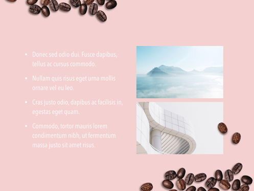 Coffee Time Keynote Template, Diapositiva 23, 05353, Plantillas de presentación — PoweredTemplate.com
