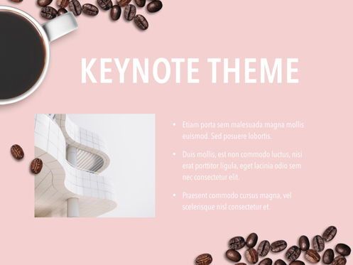 Coffee Time Keynote Template, Slide 31, 05353, Presentation Templates — PoweredTemplate.com