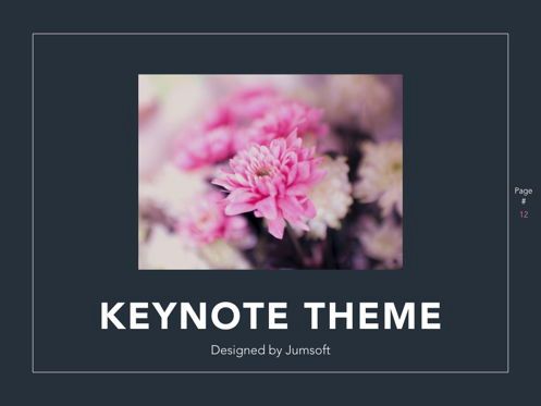 Awakening Keynote Template, Diapositive 13, 05355, Modèles de présentations — PoweredTemplate.com
