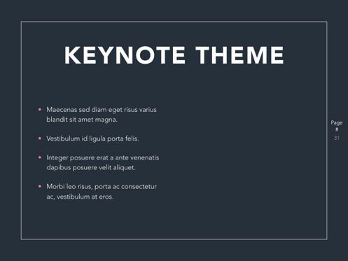 Awakening Keynote Template, Diapositive 32, 05355, Modèles de présentations — PoweredTemplate.com