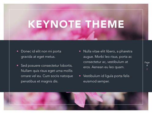 Awakening Keynote Template, Diapositiva 4, 05355, Plantillas de presentación — PoweredTemplate.com