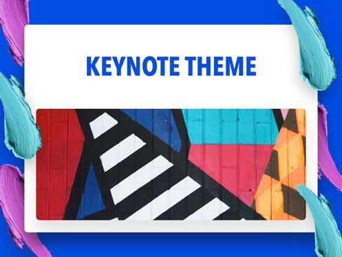 Color Shock Keynote Template, Slide 15, 05356, Presentation Templates — PoweredTemplate.com