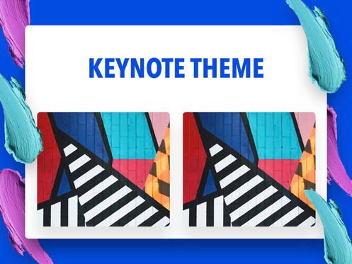 Color Shock Keynote Template, Slide 16, 05356, Presentation Templates — PoweredTemplate.com