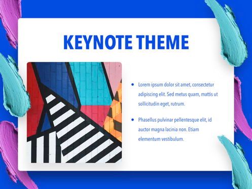Color Shock Keynote Template, Slide 31, 05356, Presentation Templates — PoweredTemplate.com