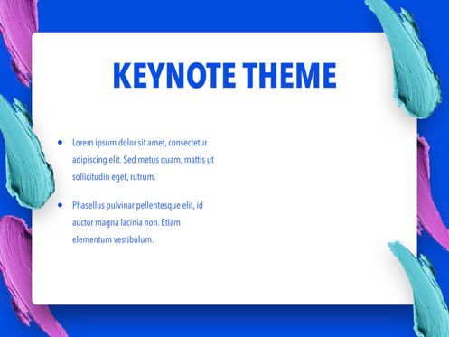 Color Shock Keynote Template, Diapositive 32, 05356, Modèles de présentations — PoweredTemplate.com