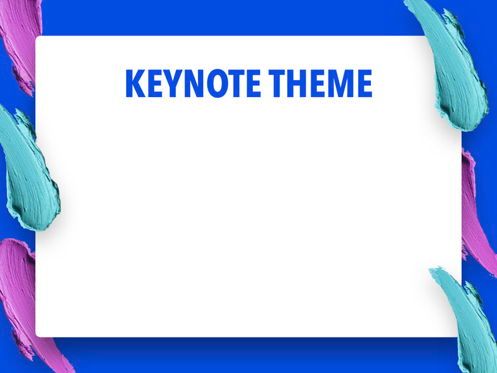 Color Shock Keynote Template, Slide 8, 05356, Presentation Templates — PoweredTemplate.com