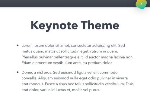 Color Express Keynote Template, Diapositiva 4, 05359, Plantillas de presentación — PoweredTemplate.com