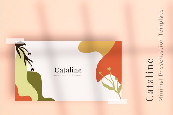 Cateline - PowerPoint Template, スライド 8, 05374, プレゼンテーションテンプレート — PoweredTemplate.com