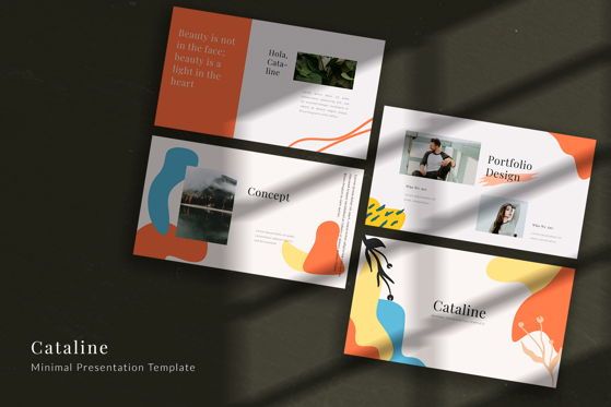 Cataline - PowerPoint Template, Slide 2, 05375, Presentation Templates — PoweredTemplate.com