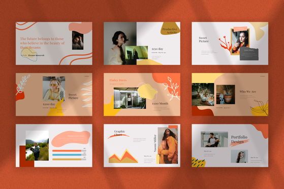 Cataline - PowerPoint Template, Diapositive 4, 05375, Modèles de présentations — PoweredTemplate.com