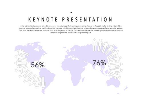 Daisy Keynote Presentation Template, Slide 11, 05388, Presentation Templates — PoweredTemplate.com