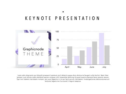 Daisy Keynote Presentation Template, Slide 15, 05388, Presentation Templates — PoweredTemplate.com