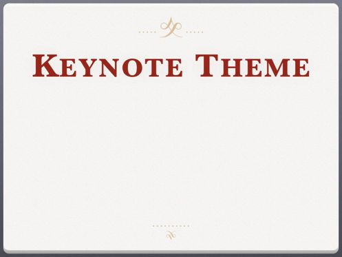 Bon Ton Keynote Template, Diapositiva 9, 05397, Plantillas de presentación — PoweredTemplate.com