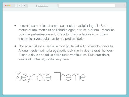 Cloudless Sky Keynote Template, Slide 12, 05401, Presentation Templates — PoweredTemplate.com