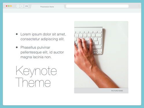 Cloudless Sky Keynote Template, Diapositive 19, 05401, Modèles de présentations — PoweredTemplate.com