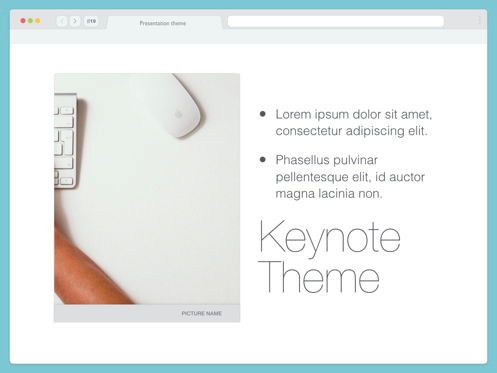Cloudless Sky Keynote Template, Slide 20, 05401, Presentation Templates — PoweredTemplate.com
