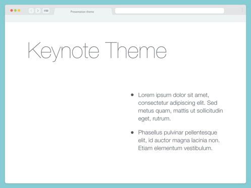 Cloudless Sky Keynote Template, Diapositive 33, 05401, Modèles de présentations — PoweredTemplate.com