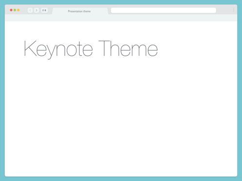 Cloudless Sky Keynote Template, Slide 9, 05401, Presentation Templates — PoweredTemplate.com