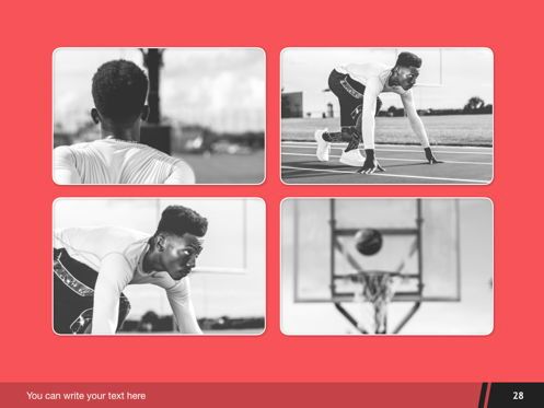 Basketball PowerPoint Template, Deslizar 29, 05402, Modelos de Apresentação — PoweredTemplate.com