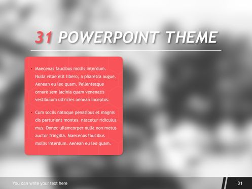 Basketball PowerPoint Template, 슬라이드 32, 05402, 프레젠테이션 템플릿 — PoweredTemplate.com