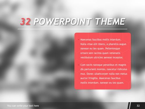 Basketball PowerPoint Template, 슬라이드 33, 05402, 프레젠테이션 템플릿 — PoweredTemplate.com