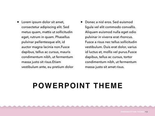 Coastal PowerPoint Template, Diapositiva 13, 05403, Plantillas de presentación — PoweredTemplate.com