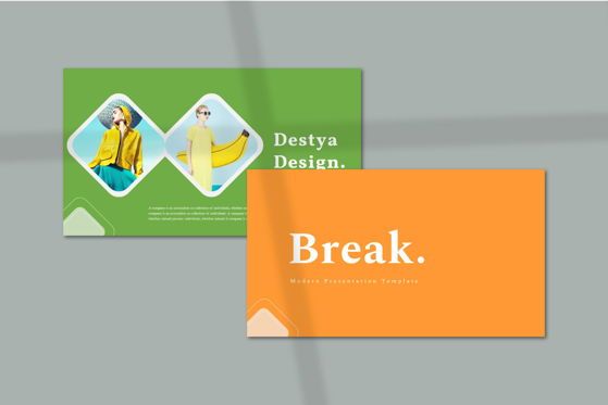 Destya - Google Slide, 슬라이드 6, 05409, 프레젠테이션 템플릿 — PoweredTemplate.com