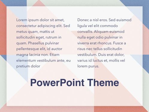 Color Patch PowerPoint Template, Slide 12, 05436, Modelli Presentazione — PoweredTemplate.com