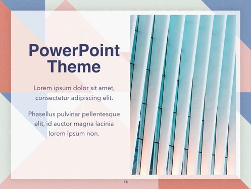 Color Patch PowerPoint Template, 슬라이드 17, 05436, 프레젠테이션 템플릿 — PoweredTemplate.com