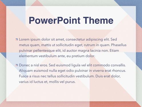 Color Patch PowerPoint Template, Diapositiva 3, 05436, Plantillas de presentación — PoweredTemplate.com